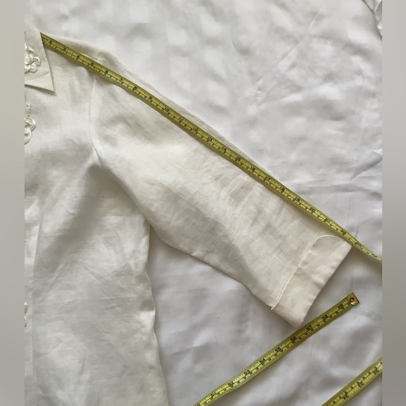 Anne Carson Linen Jacket - Large - Picture 7 of 7